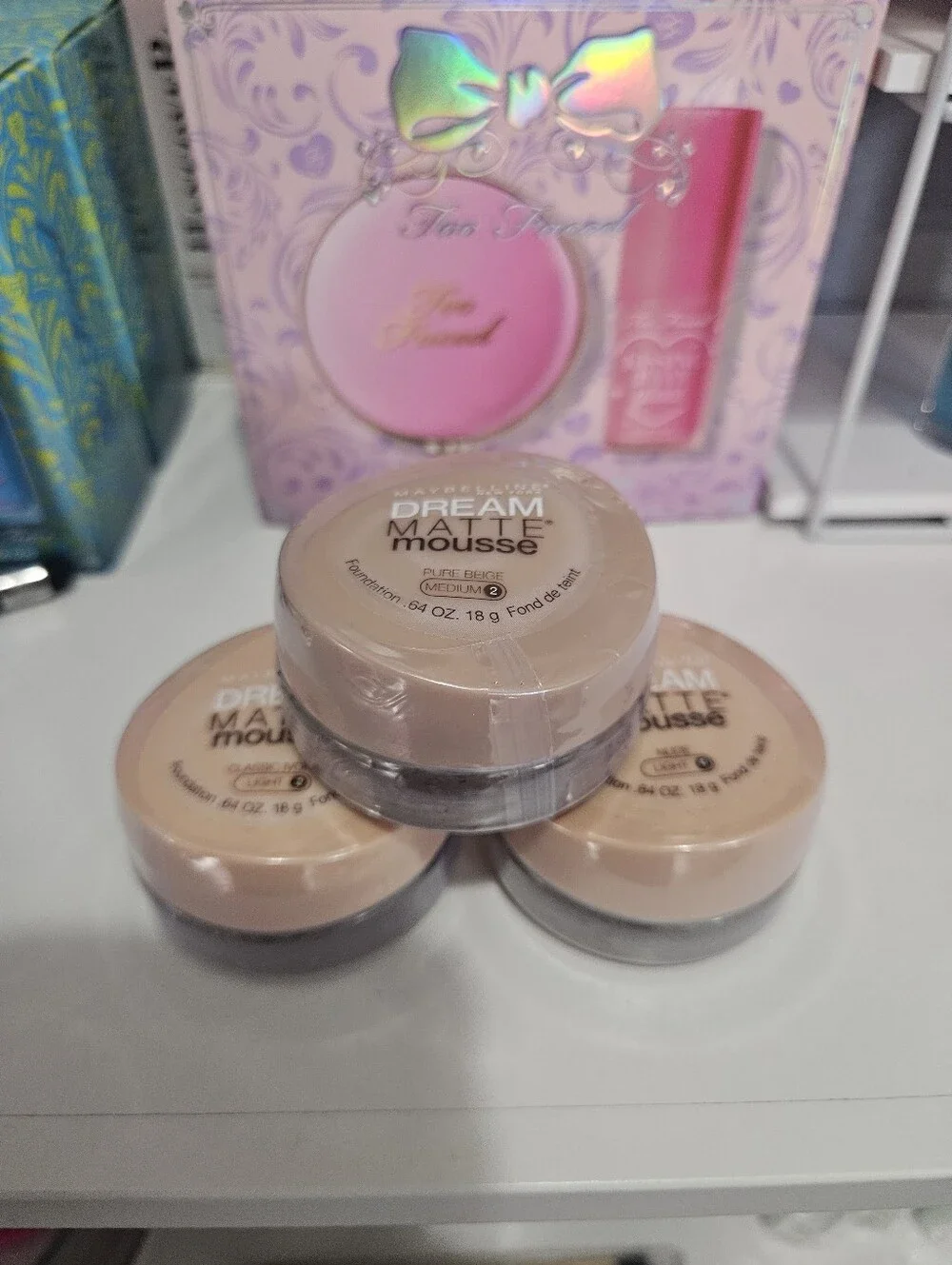Maybelline Dream Matte Mousse Foundation Set